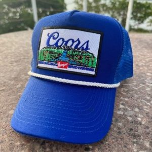 Coors Banquet Golden Colorado Blue Hat